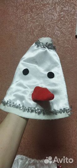 Новогодний костюм снеговика