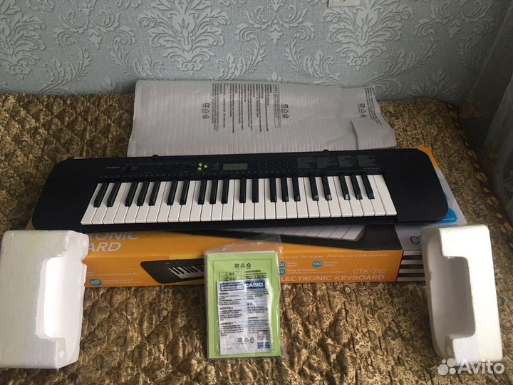 Синтезатор casio CTK-240
