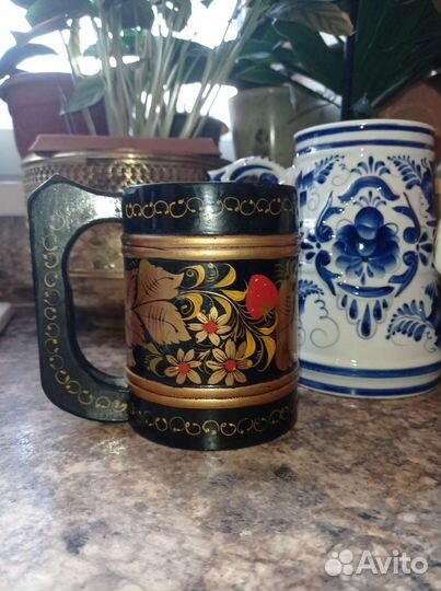 Кружки Гжель, Хохлома