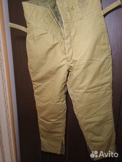 Штаны зимние военные афганка