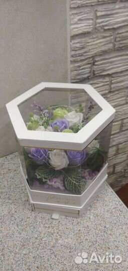 Букеты композиции из мыльных роз