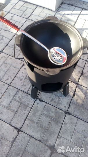 Комплект казан +печь