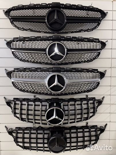 Решетка радиатора Mercedes w205