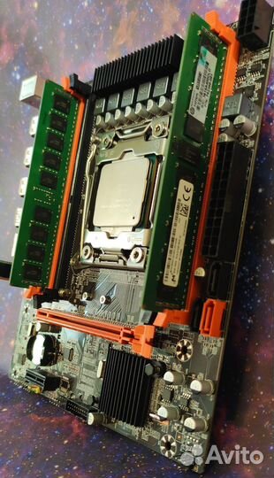 Комплект X99 2011v3 + Xeon 2670v3 + 16Gb DDR4