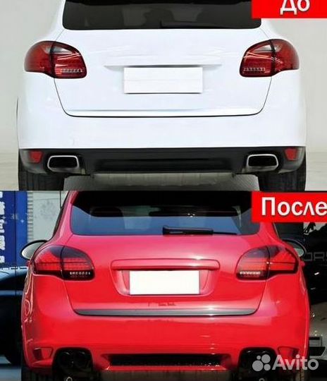 Рестайлинг комплект Porsche 958.1 в Turbo+GTS 2010