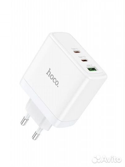 Сетевое зарядное устройство USB/Type-C Hoco 65W