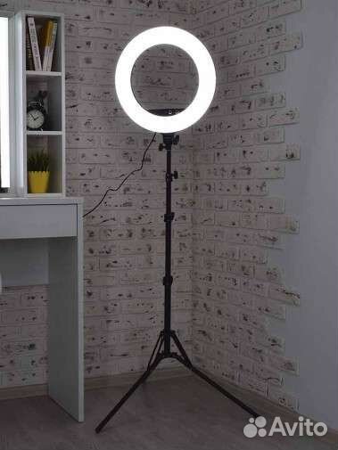 Кольцевая лампа со штативом