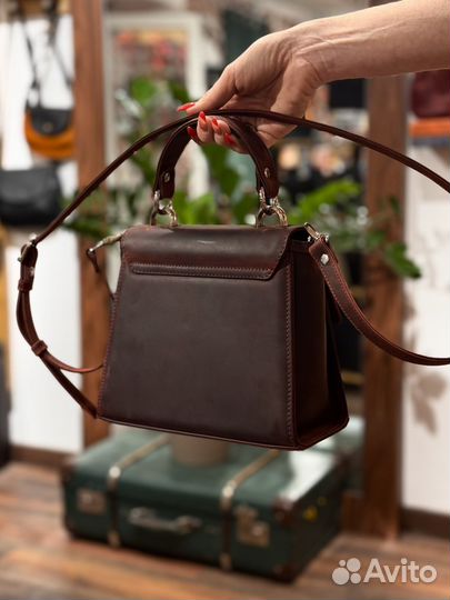Сумка кросс боди натуральная кожа ручная работа