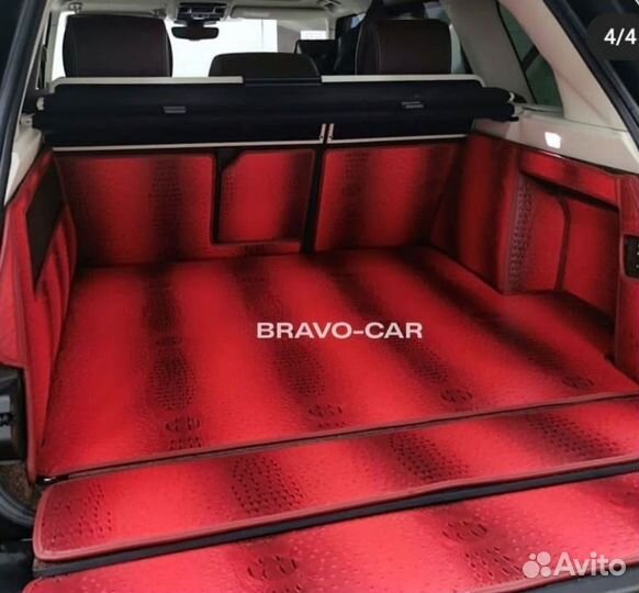 3d багажник из экокожи на Honda Jazz