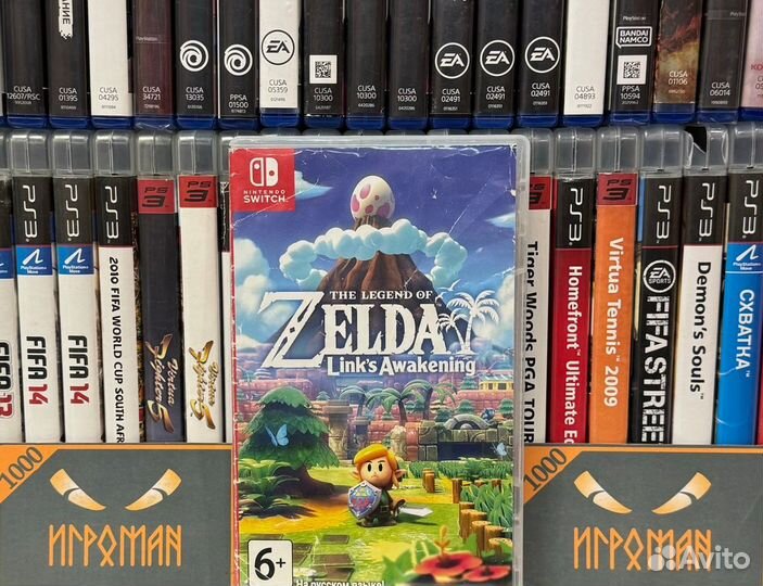 Игры NSwitch The legend of Zelda Link's awakening