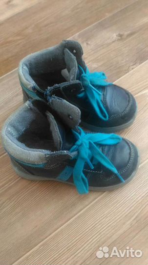 Демисезонные ботинки на мальчика 24 размер