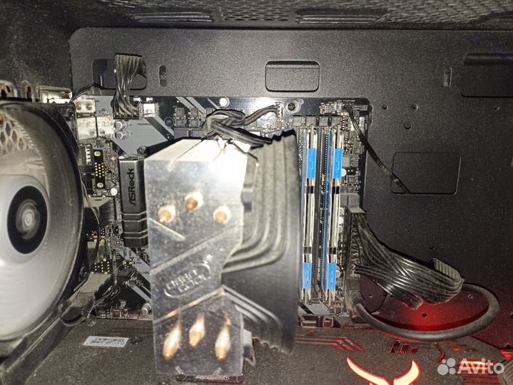 ASRock b460 Phantom Gaming 4+I5 10400f+Память 16гб