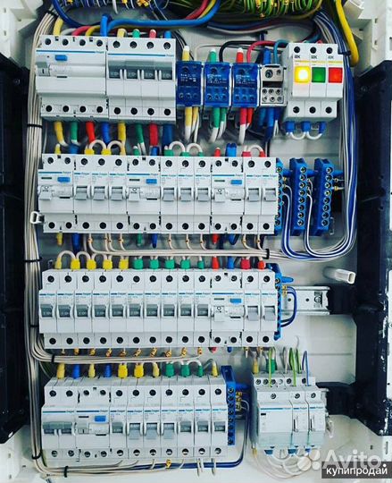 Монтаж электрики по договору