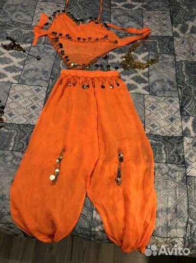Костюм для восточных танцев детский