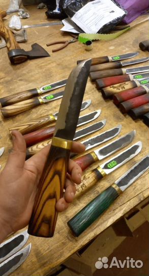 Нож якутский ручной работы