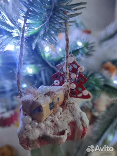 Новогодние игрушки ручной работы