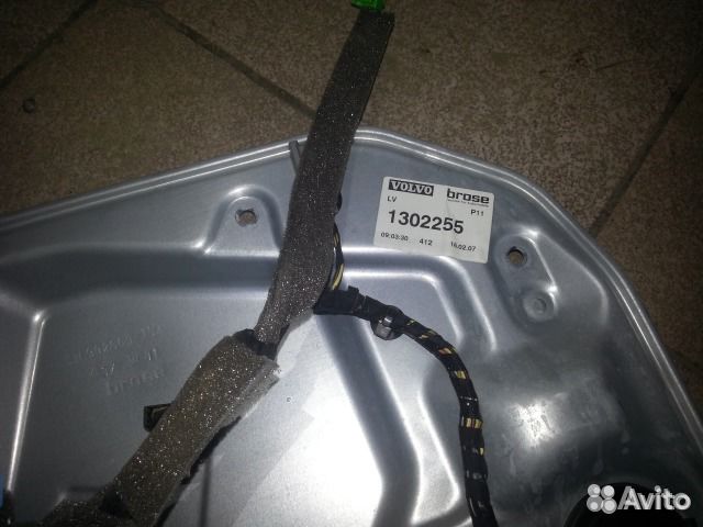 Детали двери Volvo s40