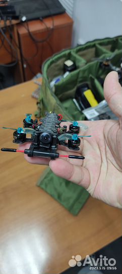 Квадрокоптер 75мм FPV на 2s