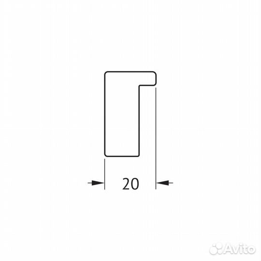 Зеркало Evoform Definite BY 7473 56x56 белый