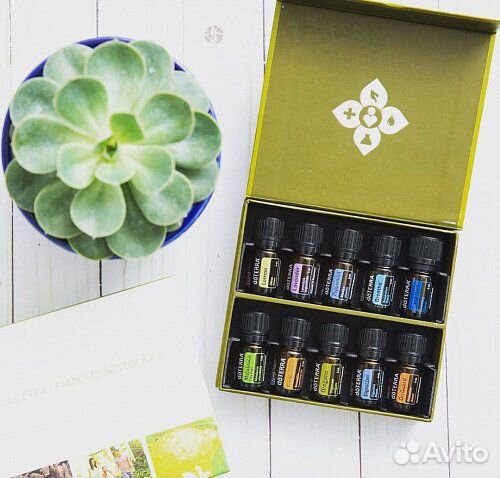 Набор 10 Эфирных масел doTerra(Дотерра) + подарки