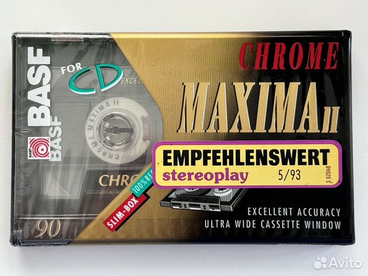 Аудиокассета новая