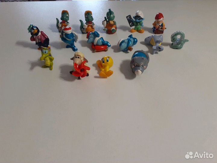 Игрушки из киндер сюрприза