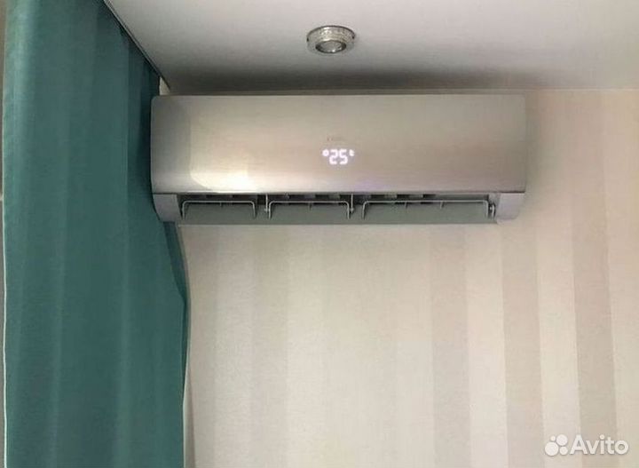 Сплит система с установкой