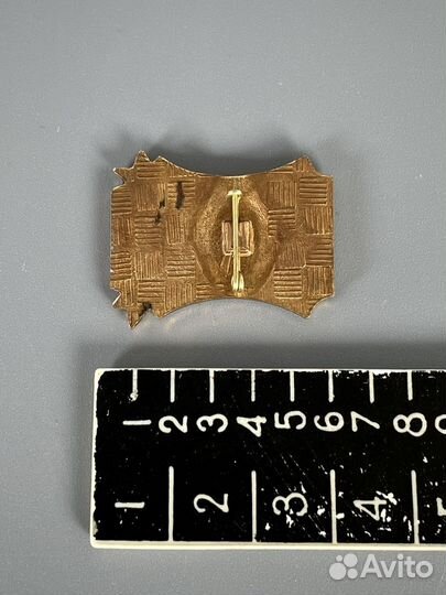 Редкий тяжелый значок центральный район Петербург