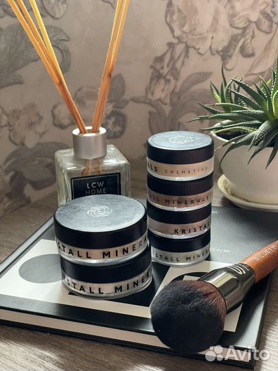 Основа, хайлайтер, бронзер, база Kristall Minerals