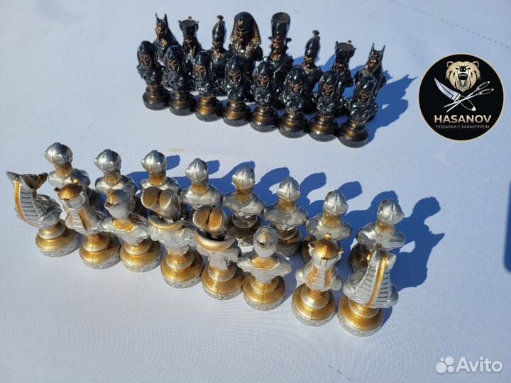 Шахматные фигуры Египед