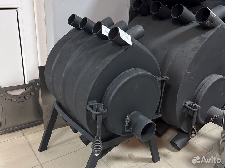 Печь дровяная отопительная