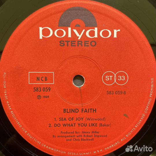 Blind Faith – Blind Faith (Скандинавия)