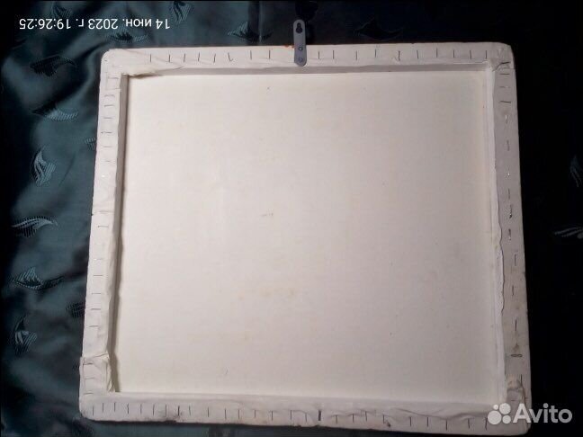 Пейзаж, картина, холст на подрамнике, масло, акрил