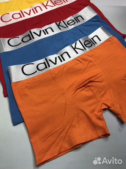 Трусы мужские боксеры calvin klein хлопок