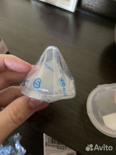 Соска для бутылочки pigeon 1+