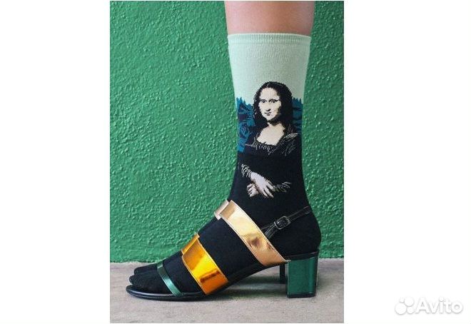 Носки с принтом знаменитых картин