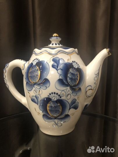 Чайник заварочный гжель