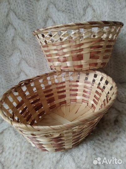 Корзина плетеная
