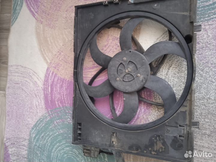 Вентилятор охлаждения радиатора BMW E60
