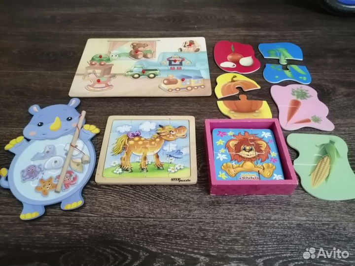 Развивающие деревянные игрушки бизиборды