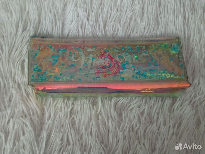 Пенал с блёстками