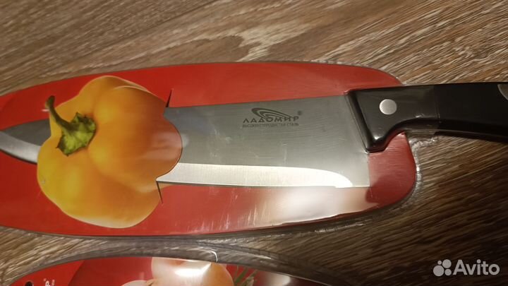Набор ножей Ладомир 3 шт. Новый