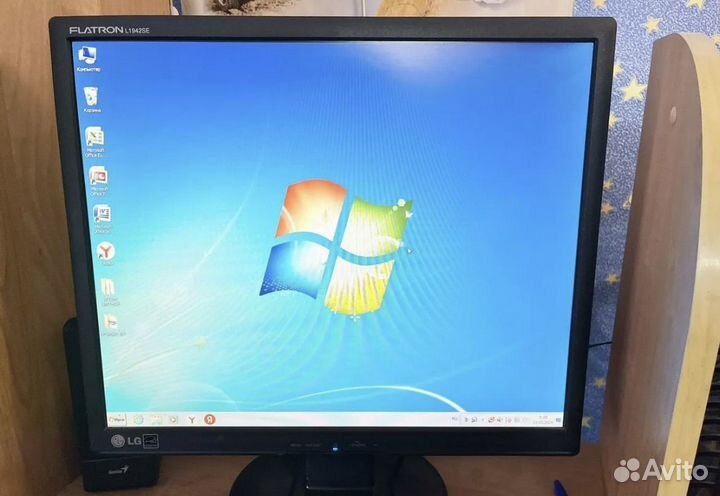 Монитор lg flatron 19 17 дюймов рабочий