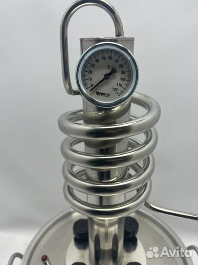 Дистиллятор фланцевый - с вертикальной царгой