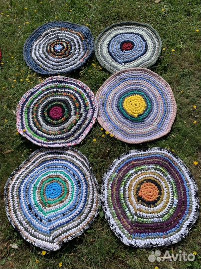 Коврик вязаный под старину, музей, деревня