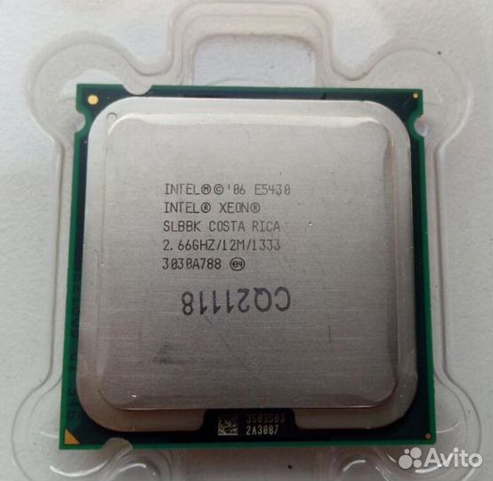 Xeon e5430 lga 775 (4 ядра, аналог q9450) купить в Новокузнецке |  Электроника | Авито