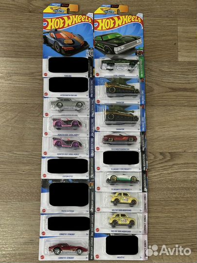 Машинки Hot Wheels 2024 Case F