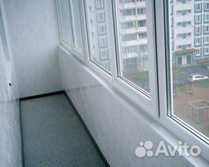 Остекление балкона пвх