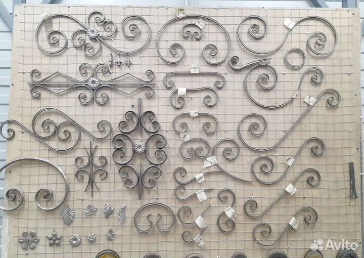 Изделия с элементами холодной ковки