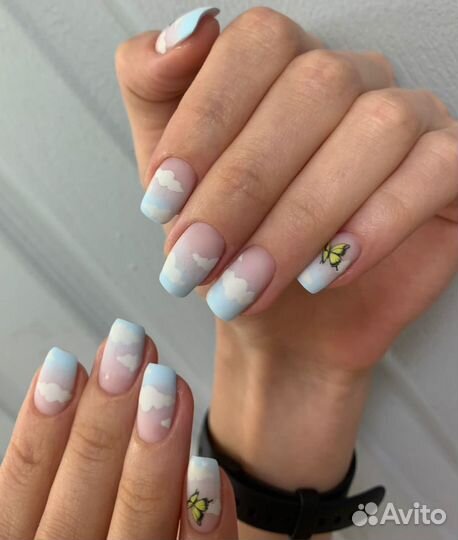 Маникюр, педикюр, наращивание ногтей